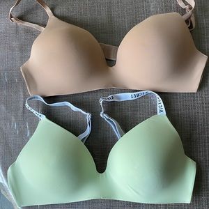 Two VS T shirt bras both 36B